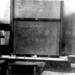 Ben Davis's classroom, July 1921 (photo SJ Olivier)