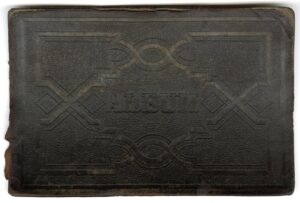 Cover of Alfred Charles Clapin's sketchbook