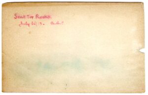 Scut Tor Rocks by A.C. Clapin, July 1915